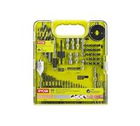 Coffret de 60 pièces Ryobi RAKDD60 perçage vissage