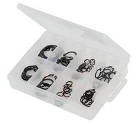 Coffret de 64 circlips extérieurs - OUTIFRANCE - Collier à oreille(s) - Simple - Acier