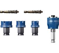 Coffret de 6x scies trépans Expert Sheet Metal (pour Tôles en acier, Tôles en acier inoxydable, Ø 22-32 mm,