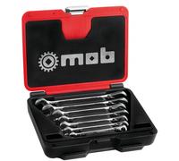 Coffret de 7 clés mixtes à cliquet 8 à 19 mm Mob 9002000101