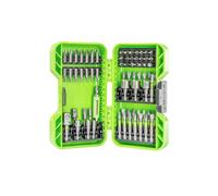 Greenworks Jeu d'embouts de visseuse Acier trempé 70 pièces Pick and Click pour visseuses sans fil
