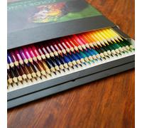 Coffret de 72 crayons de couleur pour une maîtrise artistique optimale, crayons à mine tendre non toxiques pour le dessin, l'esquisse et la