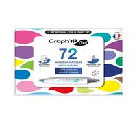 Coffret de 72 marqueurs acryliques Graph’it Go