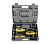 Coffret de 7pcs Marteaux et Tas Outils de Redressage de Carrosserie Panneau de Corps Automobile