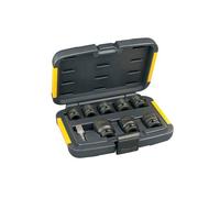 DEWALT Coffret de 9 douilles à chocs DT7507-QZ – Pour visseuses et boulonneuses 1/2"