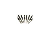 Generique Coffret de 8 gouges de tournage HSS L. 370 mm H8TLG