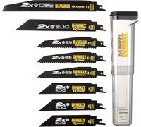 DeWALT DT2443L-QZ Coffret de 8 lames pour scie sabres