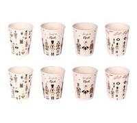 Table Passion – Coffret de 8 tasses Nutcracker 11 cl – Porcelaine multicolore
