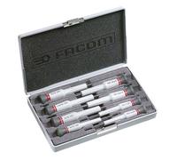 Facom - Tournevis Micro-Tech® empreinte Torx® entraînement 4 mm AEX.J2 coffret de 8
