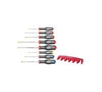Coffret De 8 Tournevis Protwist Facom - At.8Pb - Fente/Prozidriv/Phillips - Gris Noir G