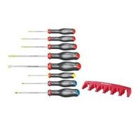 Facom Coffret de 8 tournevis Protwist AT.8PB – Fente/Prozidriv/Phillips – Gris