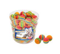 Coffret de 80 jouets pour chat amusant Nobby Pet Multicolore 3,5 cm
