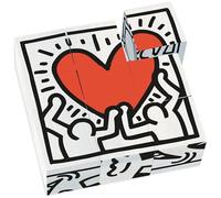 Vilac Puzzle 9 cubes Keith Haring en bois