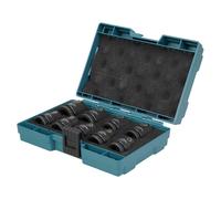 Coffret de 9 douilles carrée 1/2" IMPACT BLACK Makita E-16570 de 8 à 21mm