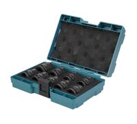 Coffret de 9 douilles carrée 1/2" IMPACT BLACK Makita E-16570 de 8 à 21mm
