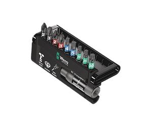 Coffret de 9 embouts + 1 porte-embouts Bit-Check 10 Impaktor 1 SB WERA