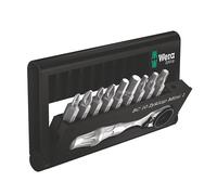 Coffret de 9 embouts + Mini-cliquet à embouts 1/4" Zyklop Mini 1 WERA