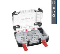 Coffret de 9 scies trépans PRO PC Plus Multi materiaux Ø19-68mm BOSCH