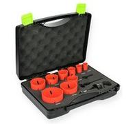 Coffret de 9 trépans pour maintenance - HANGER - 150498 Noir G