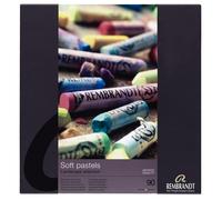 Coffret de 90 pastels tendres Rembrandt Royal Talens, coffret en bois