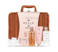 Coffret de bain - BELLE - Luxury in Amber - 5 pièces - Gel douche 210ml - Lotion corporelle 210ml