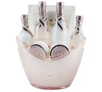 Coffret de bain et soins Premium pour femme - Seau Gold Rose - Mûre