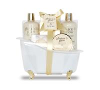 GLOSS ! Coffret Bain Gold - Soin & Relaxation - Parfum Floral - Idée Cadeau Originale - Baignoire