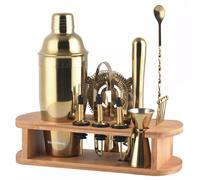 Coffret de barman 16 pièces Shaker KLAUSBERG KB-7583 or