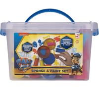 Coffret de bricolage PAW Patrol Peindre & tamponner Matériel de peinture et éponge dès 3 ans