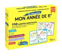 Coffret de cartes mentales 6e - 110 cartes - Français - Maths - Histoire-géographie - Physique-chimie - SVT - Anglais