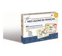 Coffret de cartes mentales - Français - Mes leçons de Français - 55 cartes - Grammaire - Vocabulaire