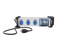 Coffret de chantier Monophasé 3 prises 2P+T avec cordon d'alimentation EUR'OHM