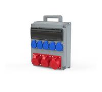 Coffret de chantier portable - OPOLE - 32/5 2*16/5 - IP54 - 14 modules - Extérieur