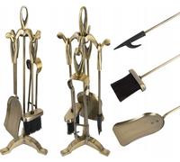 coffret de cheminée 5 pièces Set de cheminée Outils de cheminée Accessoires de cheminée