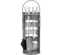 Coffret de cheminée Homefire FT087XG, pour cheminée, 4 pièces, acier inoxydable, 66 cm, outillage pour cheminée