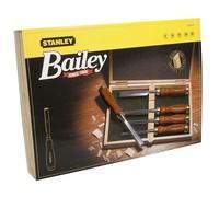 Ciseaux à bois lame acier - coffret 5 pièces STANLEY