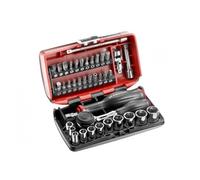 Coffret de liquet manche rotatif avec douilles 1/4" FACOM R.360NANOPB 6 pans (38 pièces)