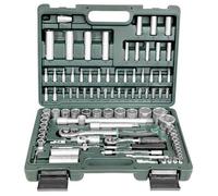 Brüder Mannesmann – Ensemble de clés à cliquet M98410 – 94 pièces, Chrome‑Vanadium, 6,3 et 12,5 mm