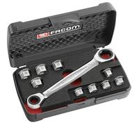 FACOM 464.J1APB - Coffret de clé polygonale à cliquet 11 en 1