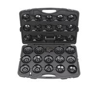 Coffret de cloches pour filtre à huile 3/8' + 1/2' 30 pcs KS TOOLS 1509350 KS TOOLS - 150.9350