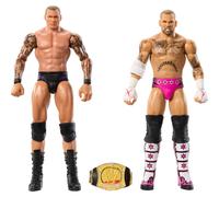 Coffret de collection CM Punk vs Randy Orton de Mattel WWE Main Event Championship Showdown, lot de 2 figurines et accessoires, s rie n 19