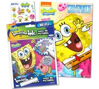 Coffret de coloriage Bob l'éponge avec livre de coloriage Imagine Ink et autocollants sans gâchis