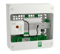 Coffret de communication SCHNEIDER R9H13401VDIXS Grade 3TV 4RJ45 avec switch POE Resi9 Connect