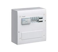 Hager – Coffret de communication semi-équipé TN405 4x RJ45 Grade 2TV