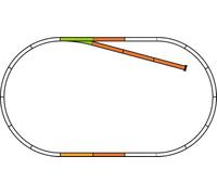 Piko H0 55311 - Set De Rail A Profilé Avec Ballast: B Neuf