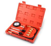 Coffret De Compressiomètre Set De Compresseur Testeur De Compression Pour Tous Moteurs Deux Modes De Test: Bar Et Psi