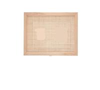 Coffret de compteur électrique en rotin, couvercle rabattable, boîte distribution d'entrée, peinture décorative, décoration créative for la maison(60x50cm)
