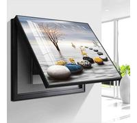 Coffret de Compteur électrique Mural dissimulé, avec Peinture décorative, Cache-boîte à fusibles, Armoire décorative pour Salon, 01, 50 x 40 cm