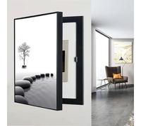 Coffret De Compteurs Électriques : Peinture Décorative Dissimulant Les Fusibles Et Tableaux(A,40X60CM/15.7x23.6in)