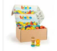 Coffret de construction - BLOKO - JUNGLE - 50 pièces - 2 figurines - Multicolore